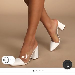 Lulus White Heels